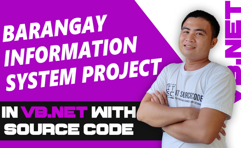 Barangay Information System In VB With Source Code
