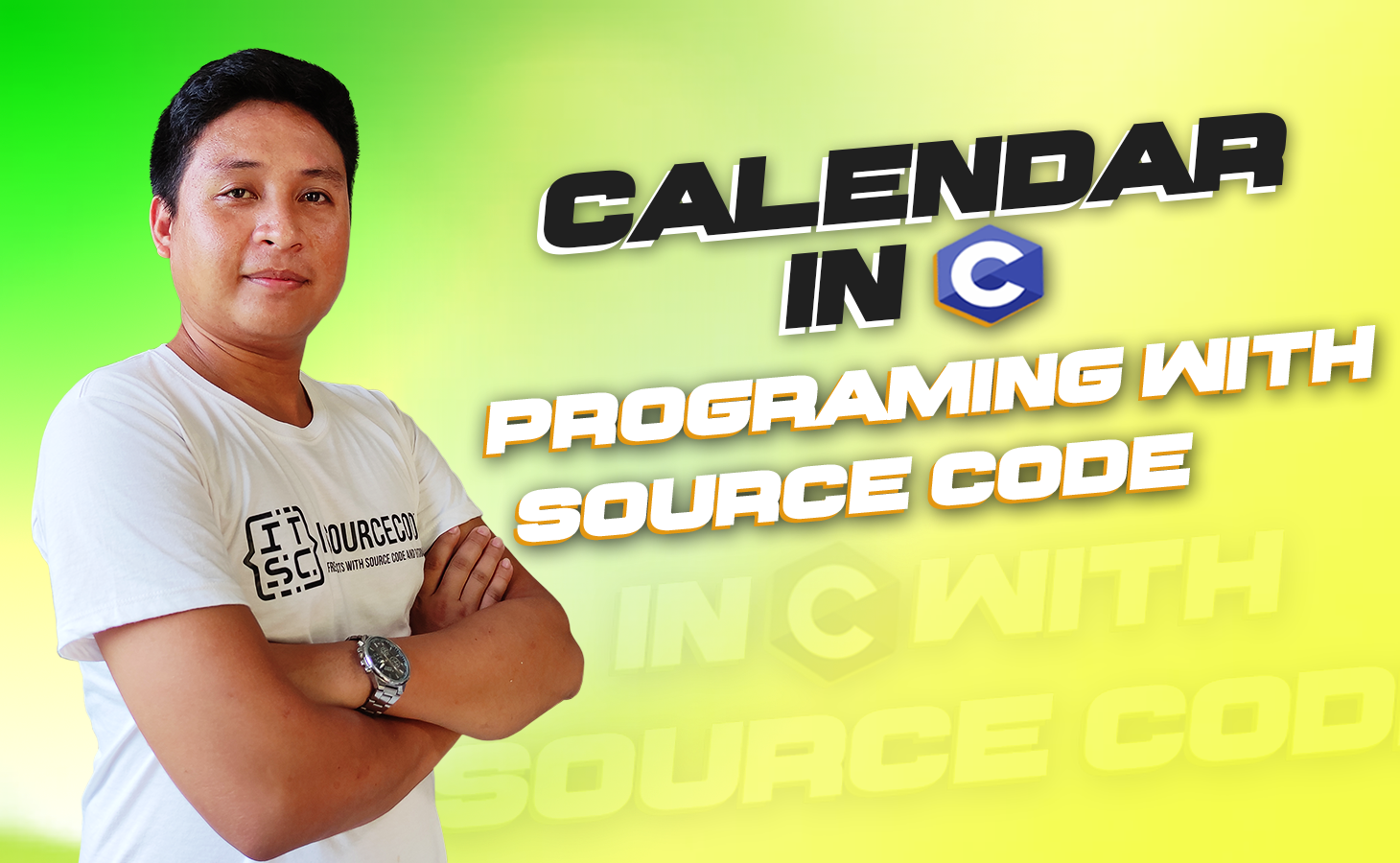 Calendar Application in C with Source Code