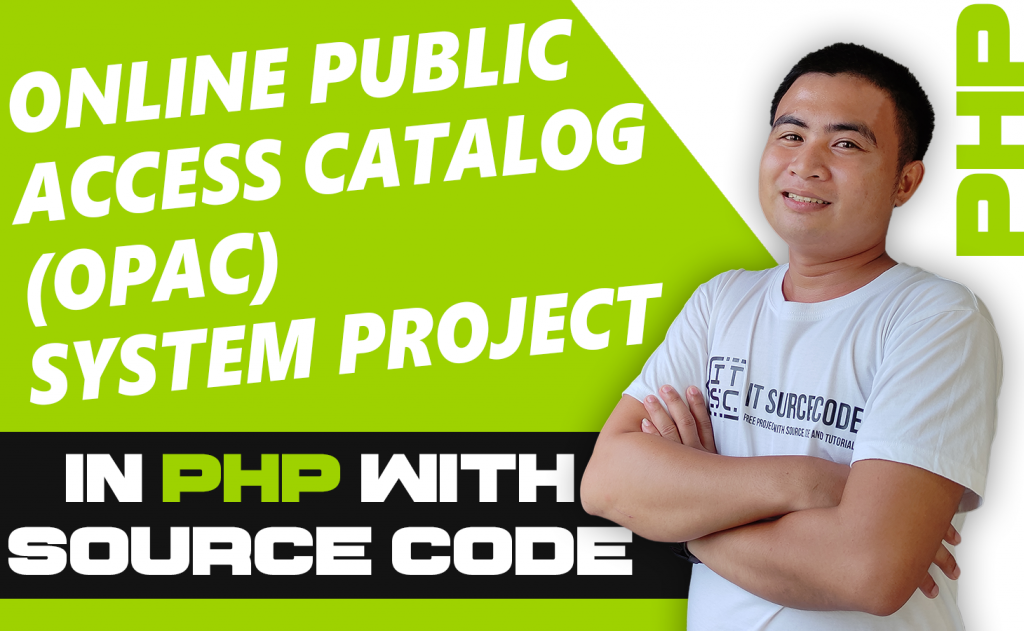 Online Public Access Catalog Using PHP With Source Code