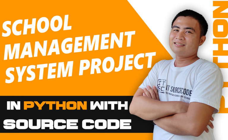 School Management System Project In Python With Source Code