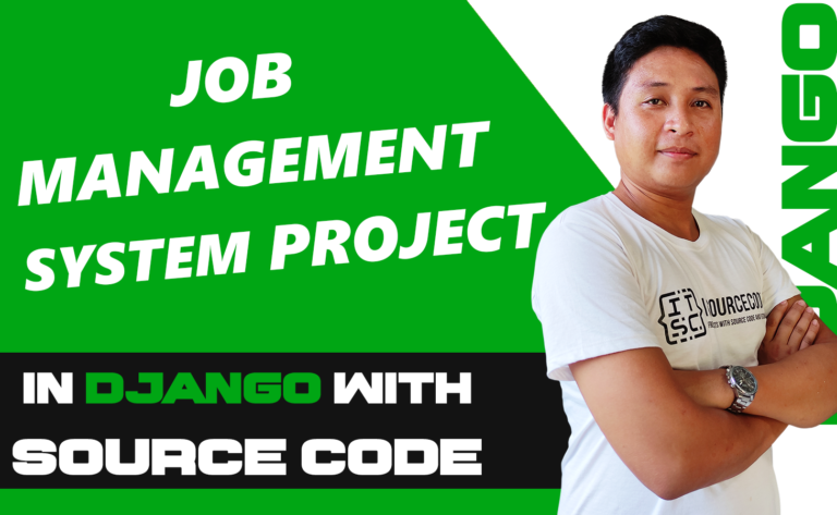 Job Management System Project in Django with Source Code