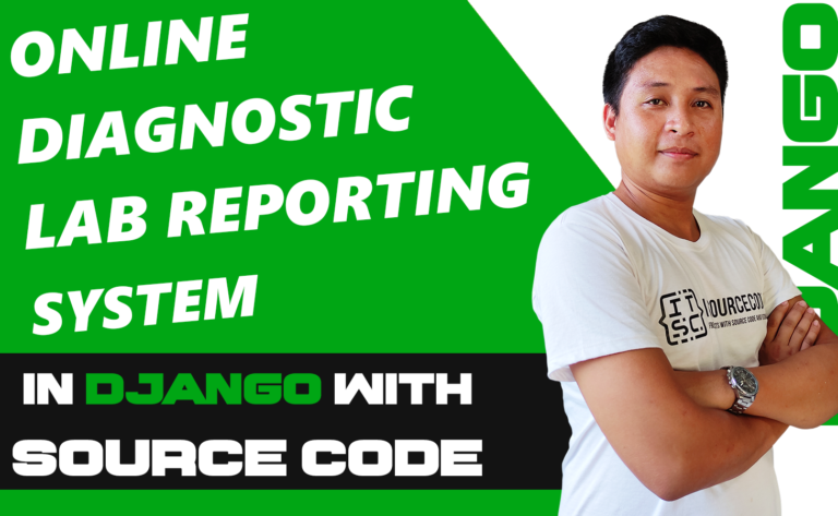 Online Diagnostic Lab Reporting System in Django with Source Code