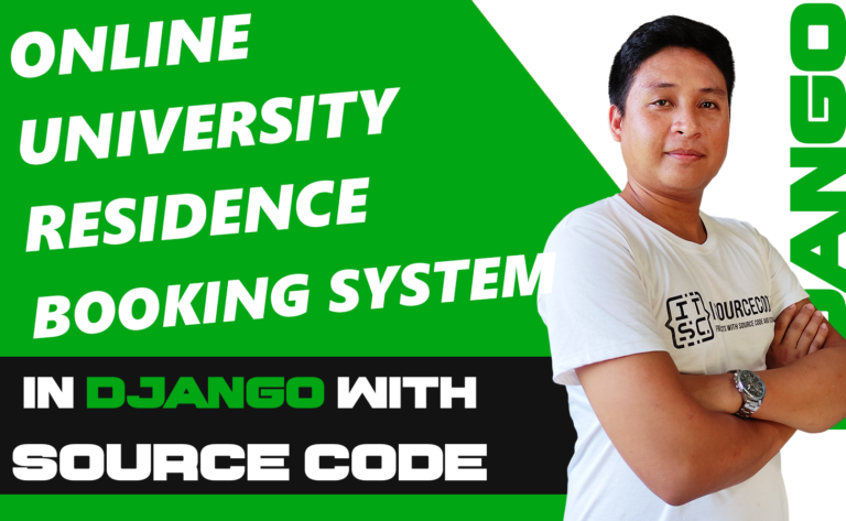 Online University Residence Booking System in Django with Source Code