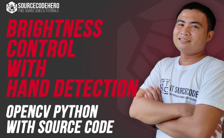 Brightness Control With Hand Detection OpenCV Python Source Code