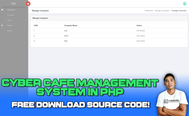 Cyber Cafe Management System In PHP With Source Code   Cyber Cafe Management System In PHP With Source Code 768x473 