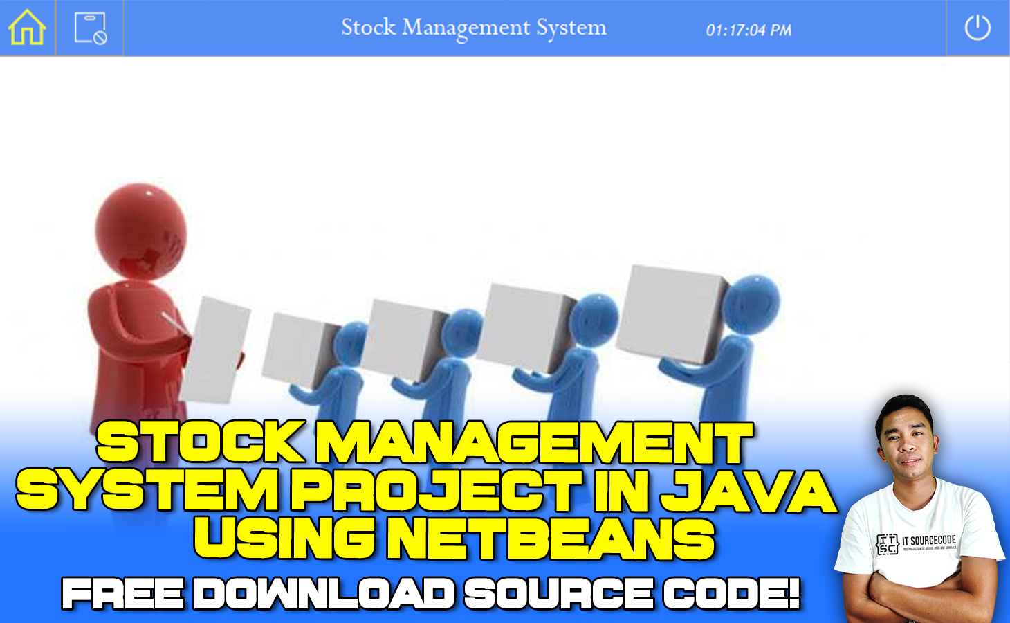 java stock management system