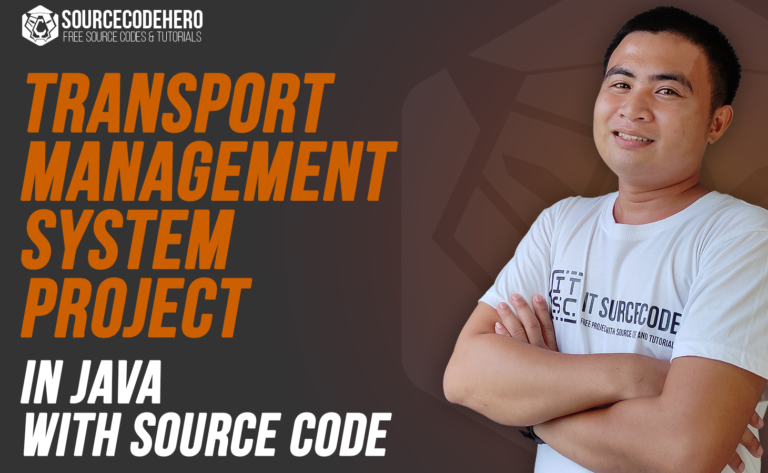 Transport Management System Project in Java With Source Code