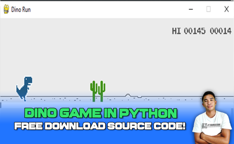 Dino Game In Python With Source Code
