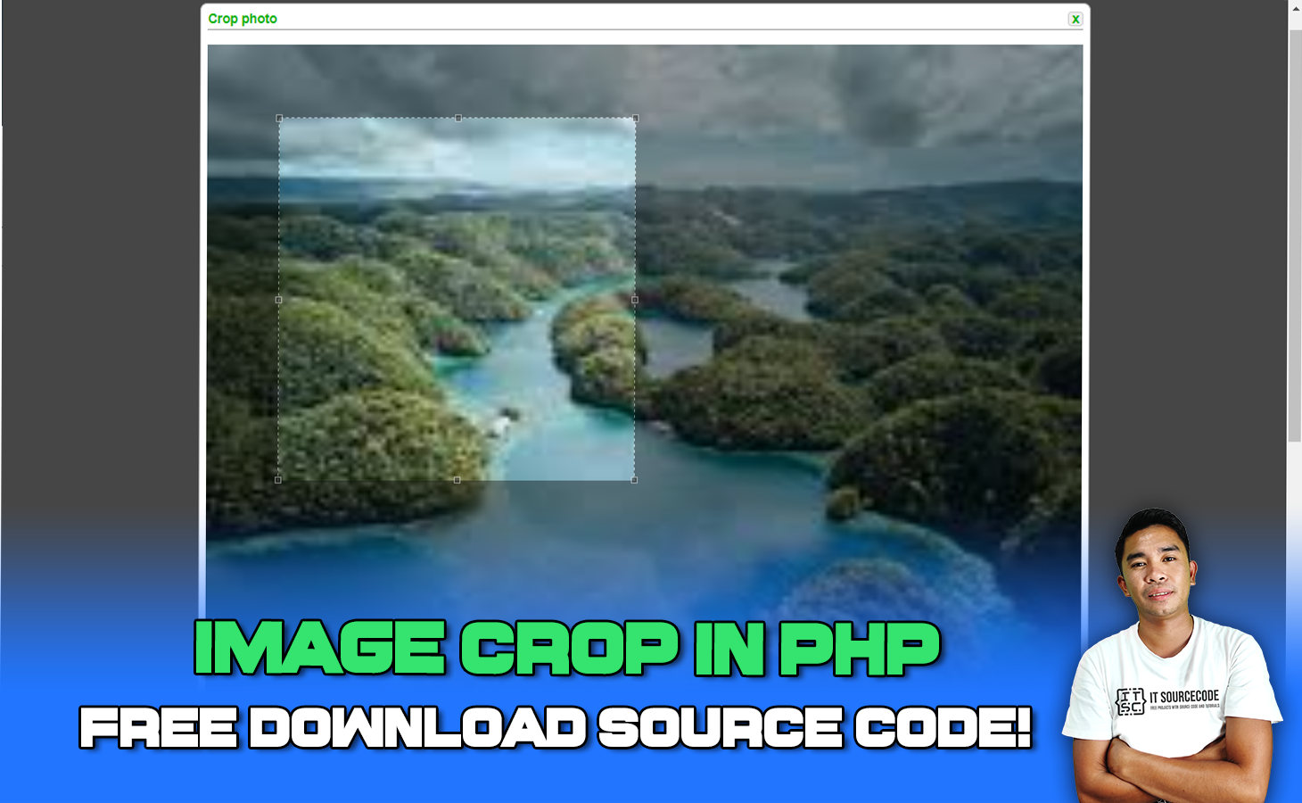 Image Crop In PHP With Source Code