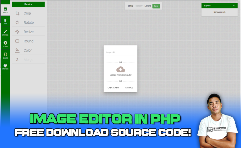 Image Editor In PHP With Source Code
