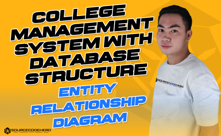 ER Diagram For College Management System With Database Structure