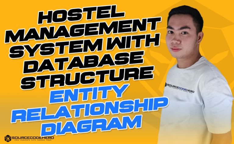 Hostel Management System ER Diagram and Database