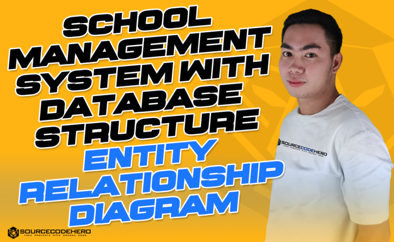 ER Diagram For School Management System With Database Structure