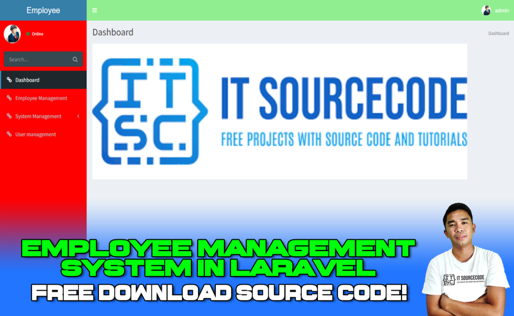 Employee Management System In Laravel With Source Code