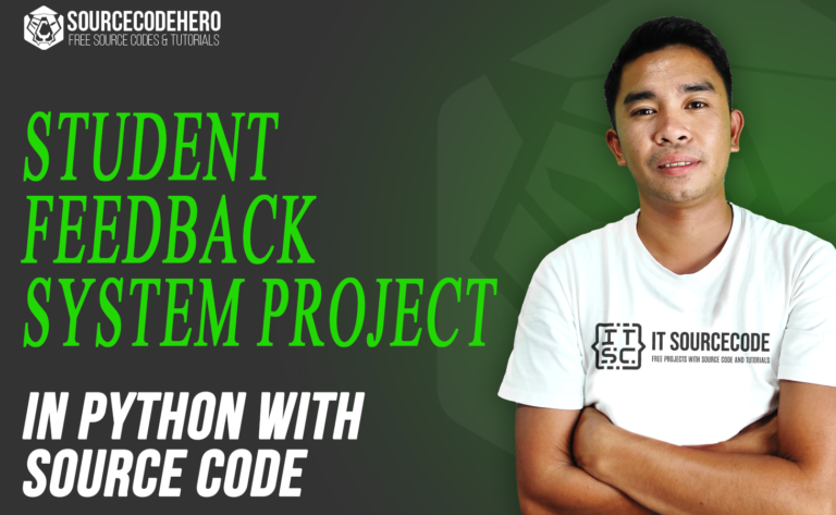 Student Feedback System Project In Python With Source Code