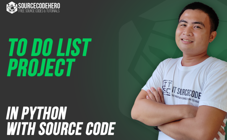 To Do List in Python with Source Code