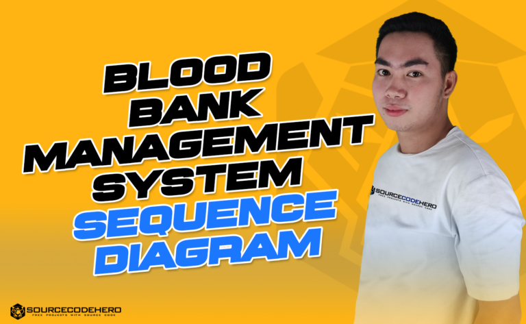 Blood bank management system sequence diagram