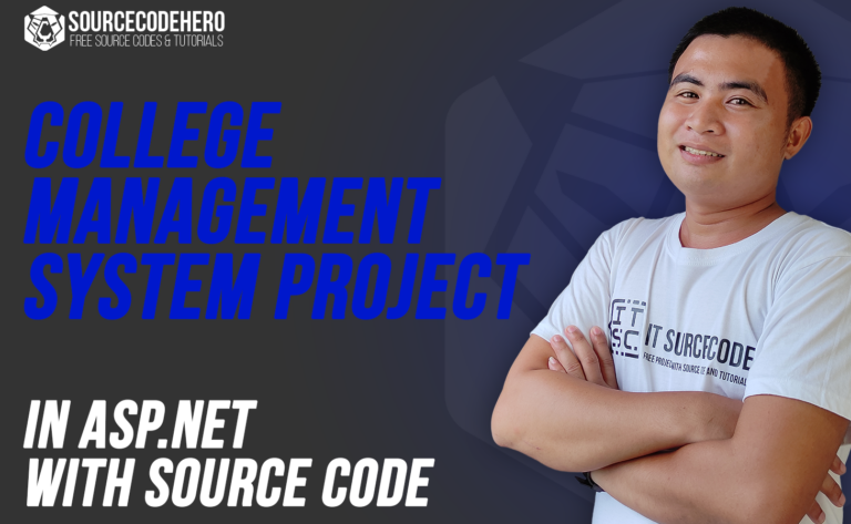 College Management System Project in ASP net with Source Code