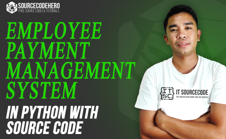Employee Payment Management System Project in Python Source Code