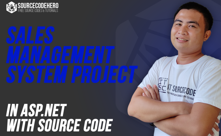 Sales Management System Project in ASP net with Source Code