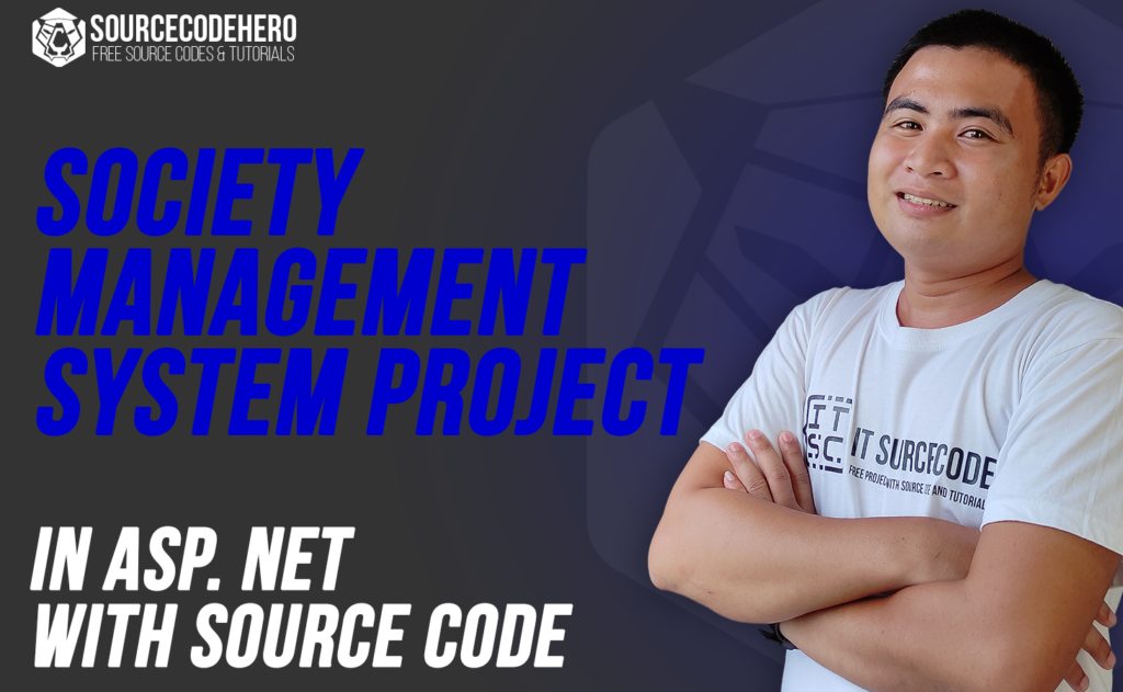 Society Management System Project in ASP net with Source Code