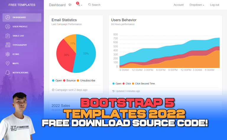 Bootstrap 5 Templates Free Download 2022