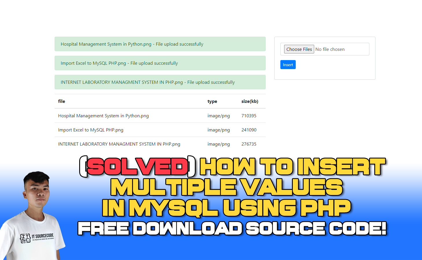 how-to-insert-multiple-values-in-mysql-using-php-source-code