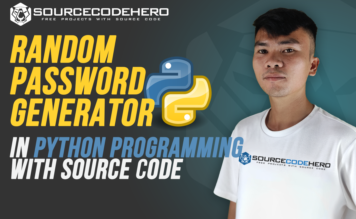 Random Password Generator using Python with Source Code