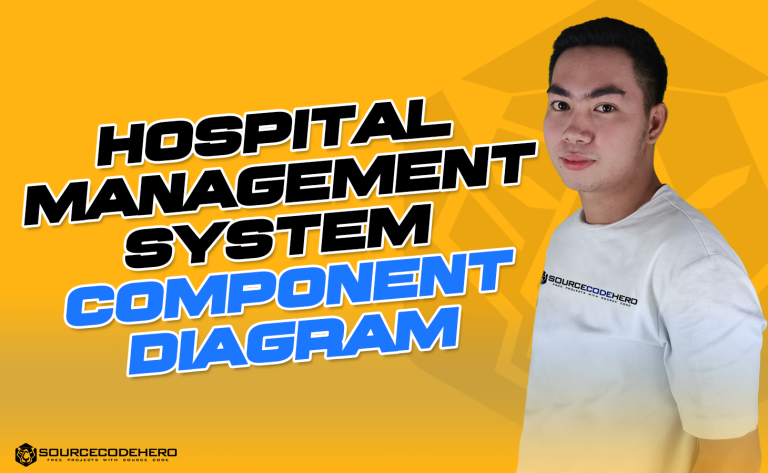 Component Diagram for Hospital Management System