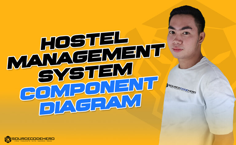 Component Diagram for Hostel Management System