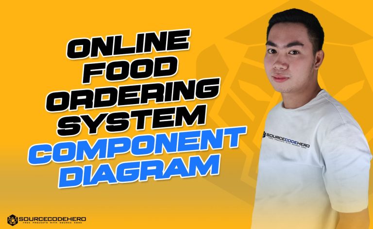 Component Diagram for Online Food Ordering System
