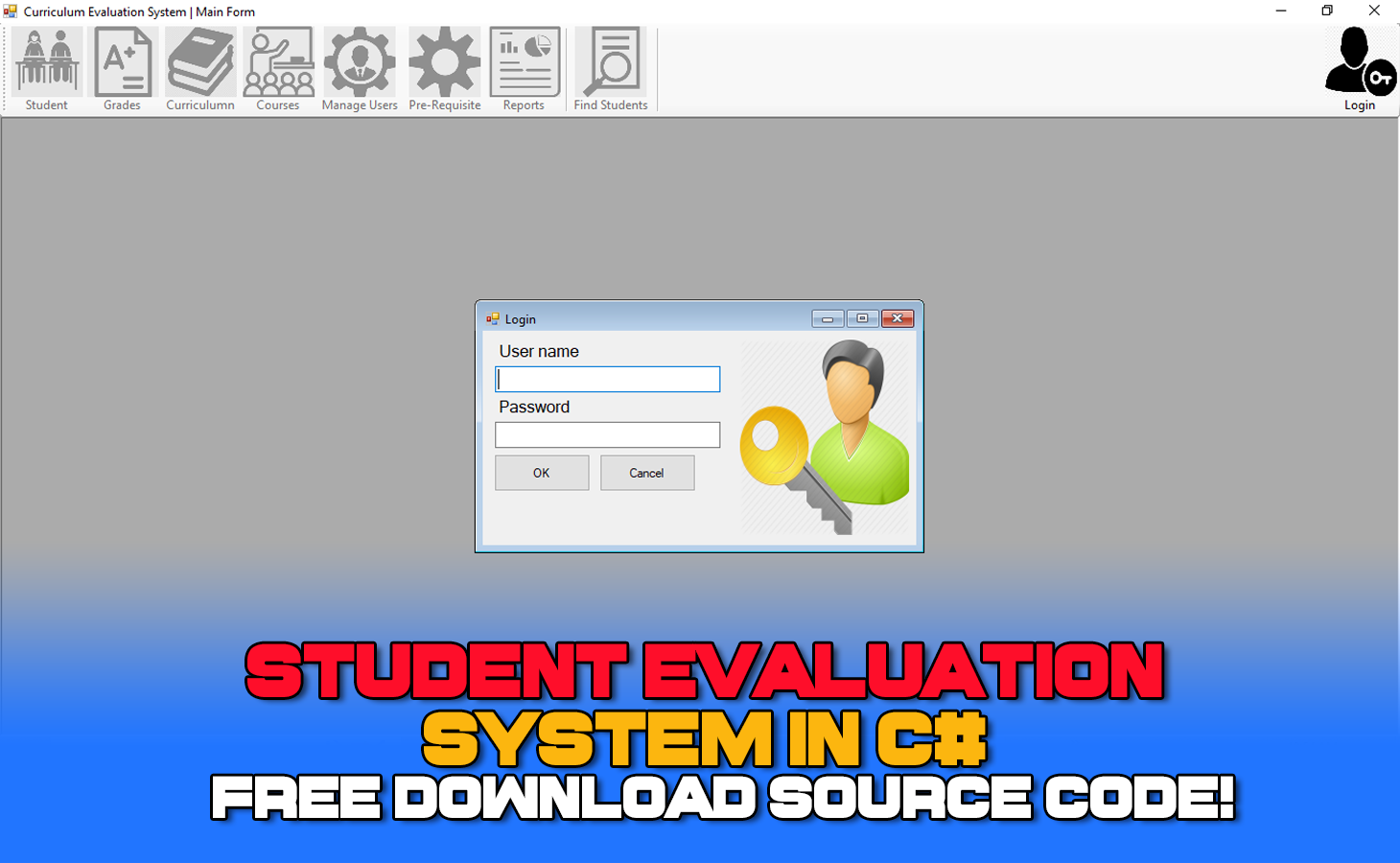 Student Evaluation System In C#