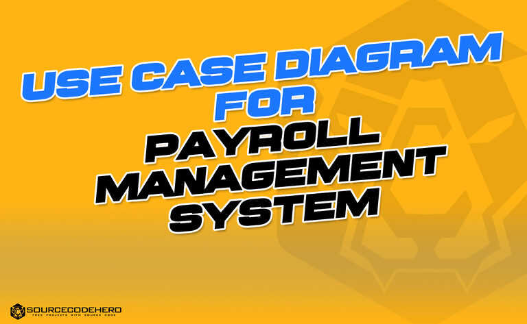 Use Case Diagram for Payroll Management System