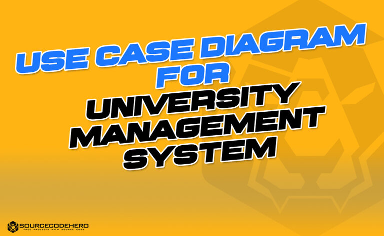 Use Case Diagram for University Management System