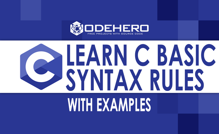 C Basic Syntax
