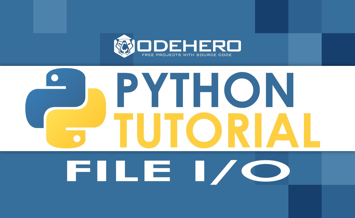 Python file i/o With Detailed Explanation
